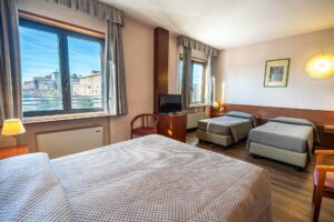 Hotel Albatros Mestre Venezia camera quadrupla