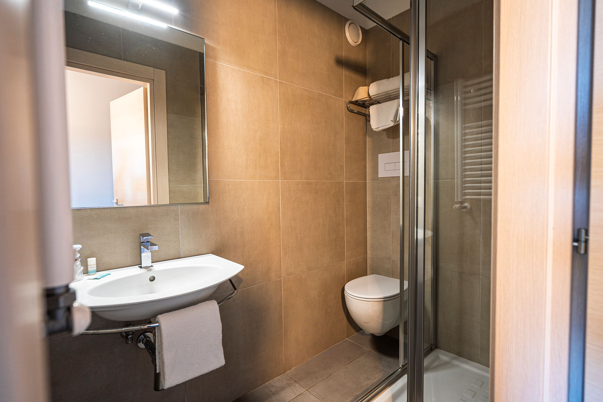 Hotel Albatros Mestre Venezia camera singola bagno