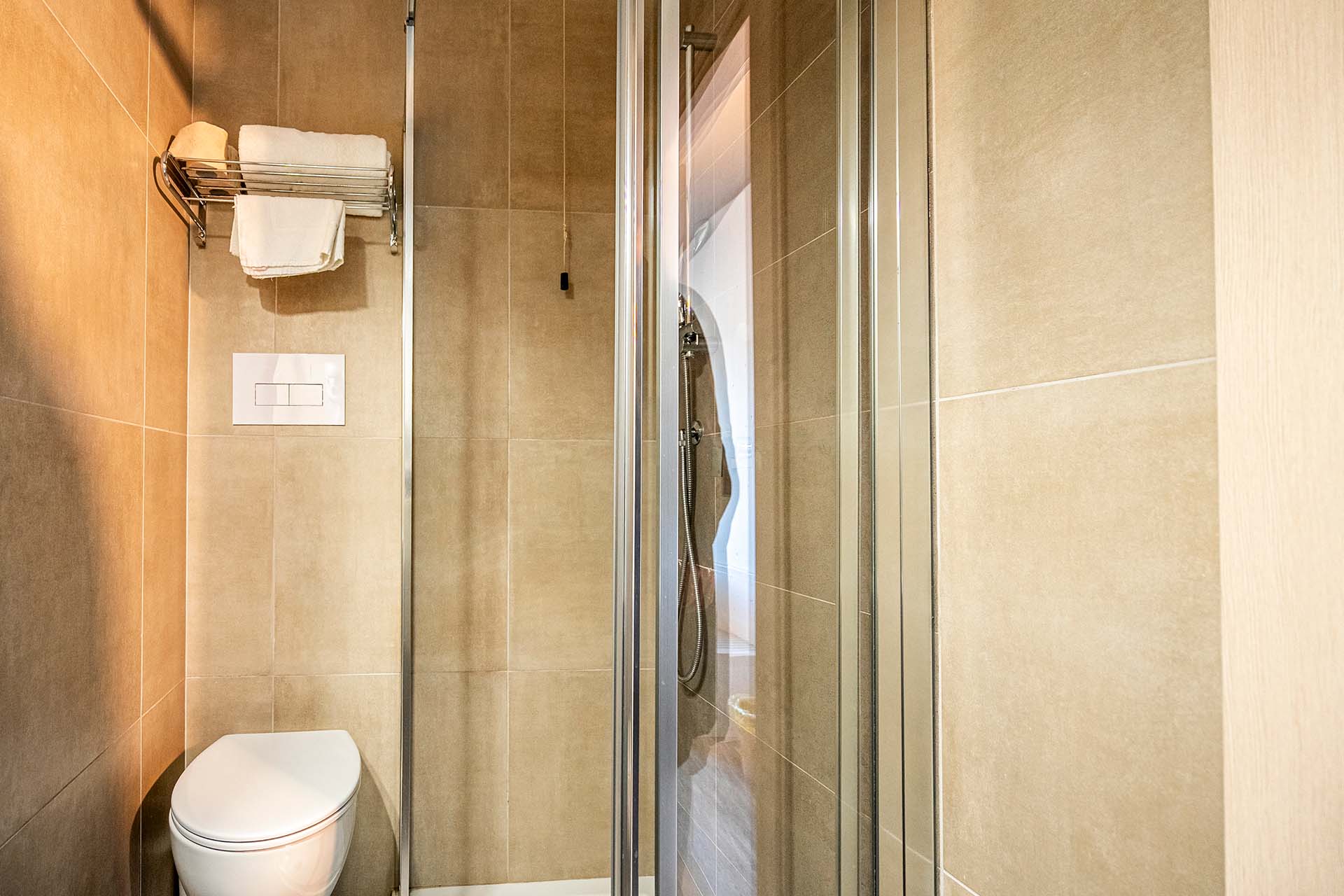 Hotel Albatros Mestre Venezia camera tripla bagno